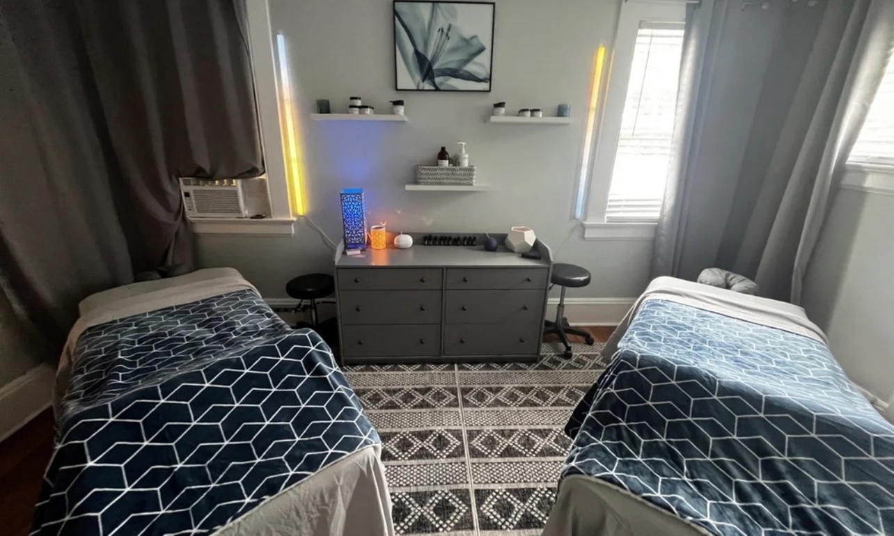 Spa Experience (Facial, Swedish Massage, and Champagne) at Riverside