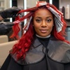 Image 1: Haircut with Silk Press Styling, Blow Dry,  All Over Color, and More
