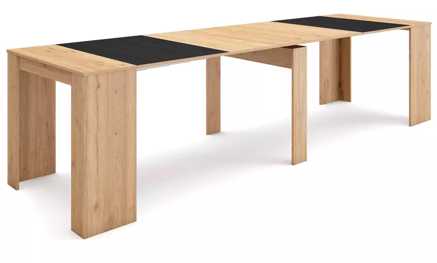 Image 33: Extendable Console Table for 6 people or up to 14 people