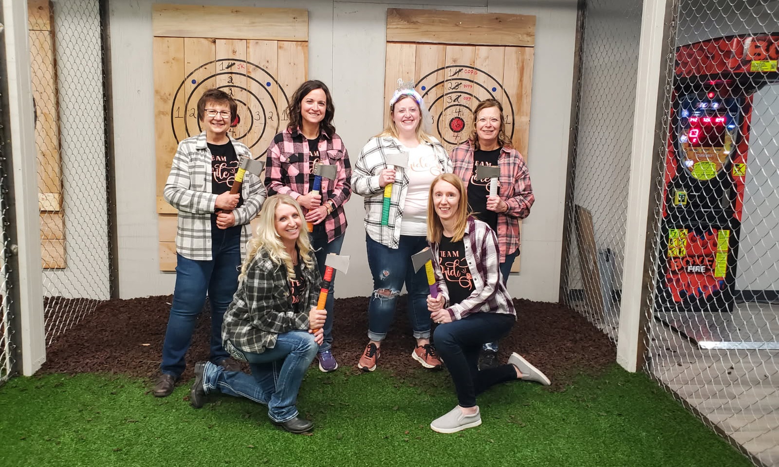 60-Minute or 2-Hours Axe Throwing for Two, Four, Six, or Eight People