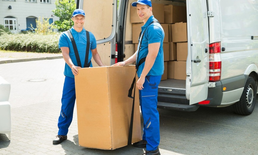 Image 1: Up to 55% Off on Moving Services at Mount Em Movers 