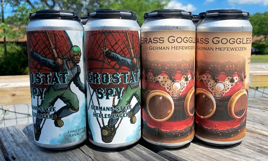 Image 10: Craft Beer Flight or $25/$50 Brewery Credit