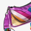 Image 8: Rainbow Quilted PU Shoulder and Crossbody Bag
