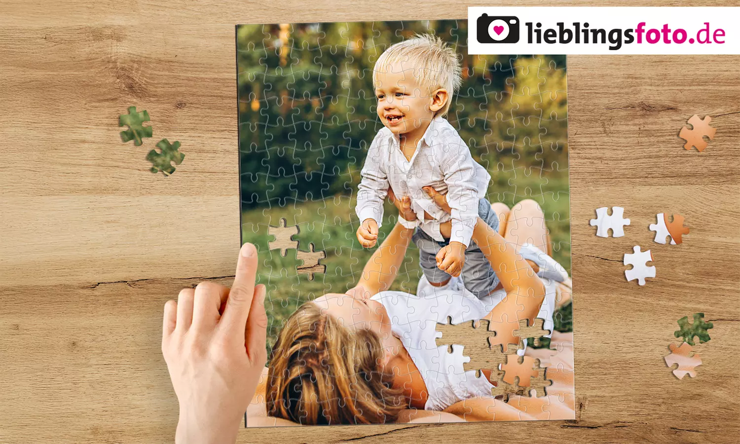 Personalisiertes Puzzle mit eigenem Foto und 120, 192 oder 200 Teilen von Lieblingsfoto (bis zu 86% sparen*) - Primary Image