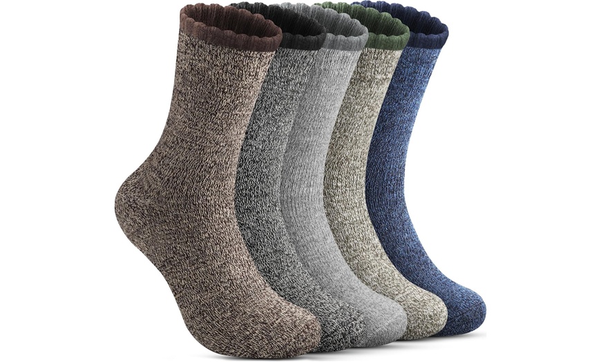 Image 1: 5x oder 10x Unisex-Thermo-Socken 