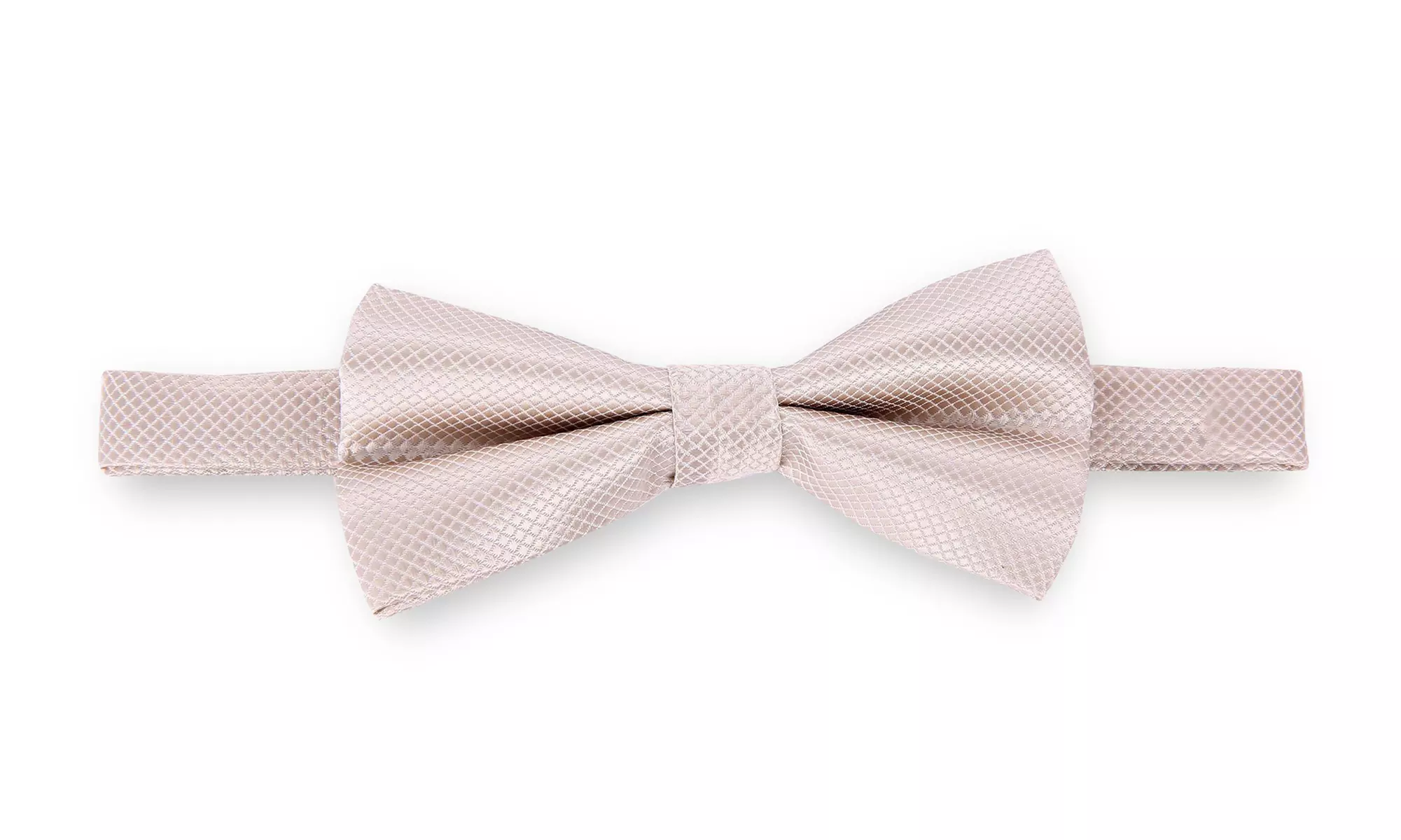 Men's Textured Strap 1" Wide Suspender Bow Tie