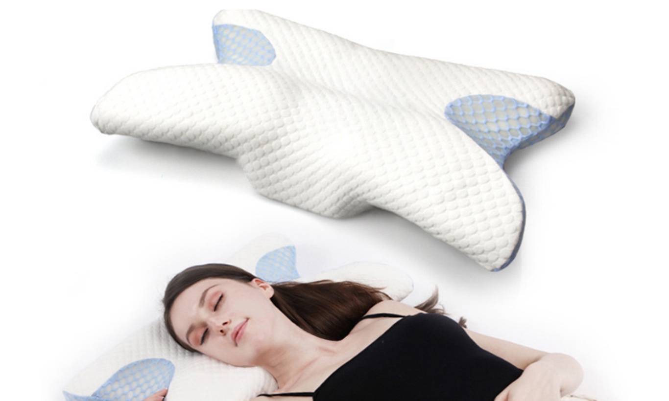 Cervical Ergonomic Memory Foam Neck Pillow