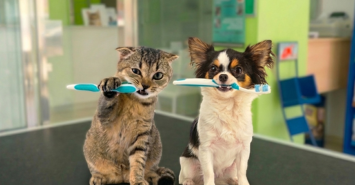 Higiene bucal para perros o gatos de hasta 30 kg en Barcelona