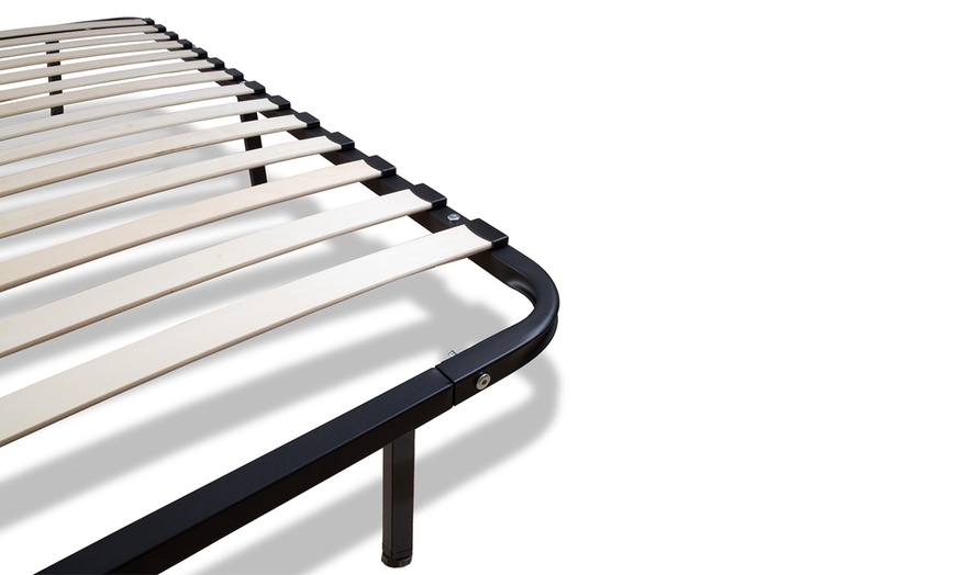 Image 9: Sommier SomKit en métal, avec lattes flexibles
