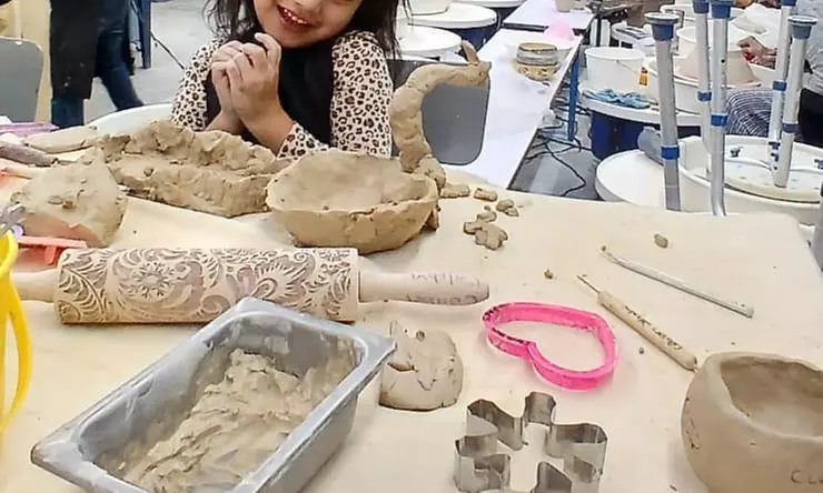 Festive Handbuilding Pottery Christmas Class for One or Two — 30% Off