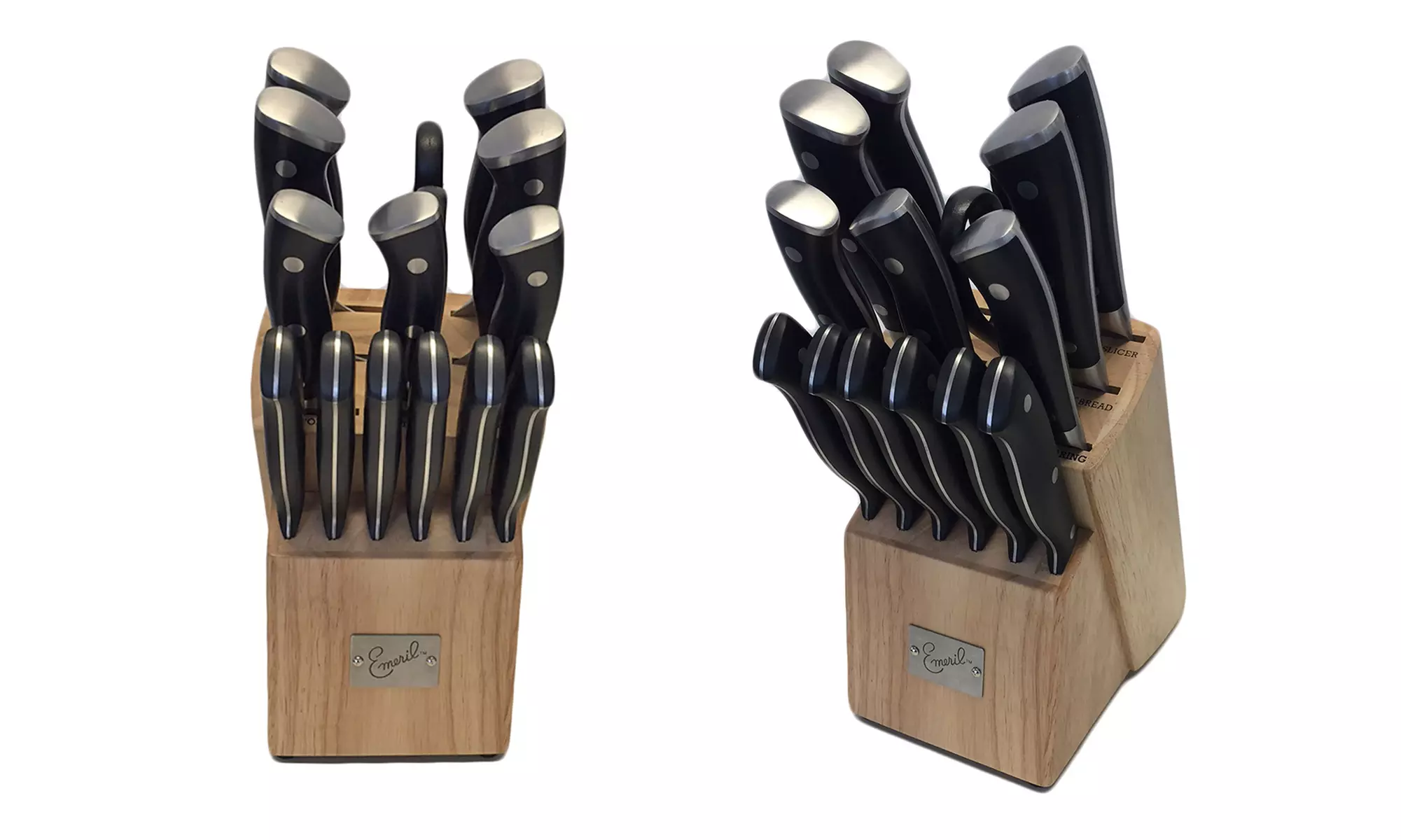 Emeril Cutlery Set with 2 Stage Knife Sharpener (16-Piece) - Primary Image