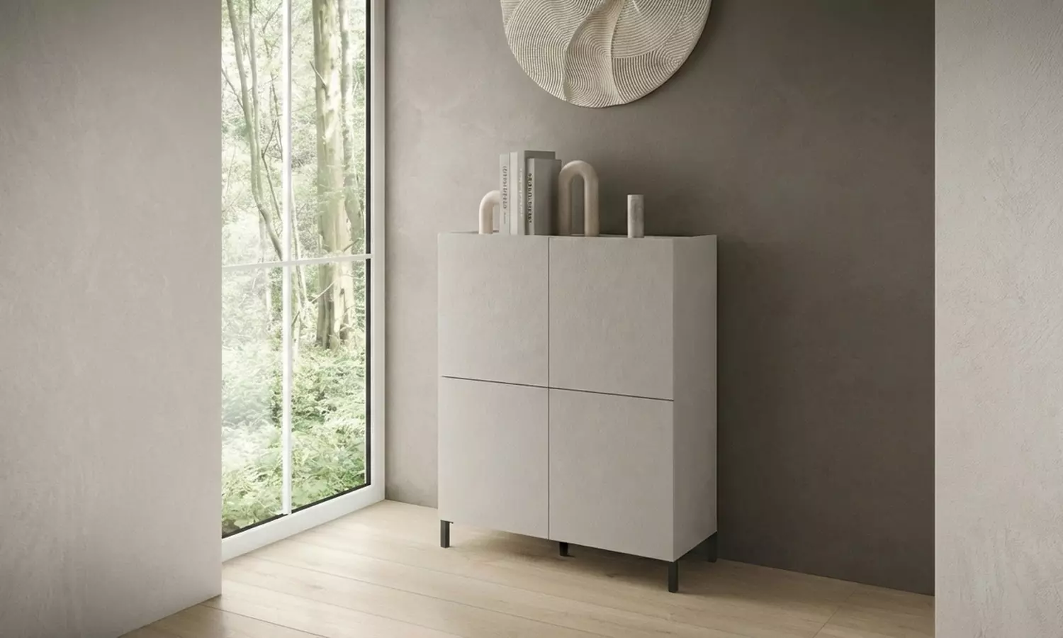 Wohnzimmermöbel Solaria: Kommode, TV-Schrank oder Highboard