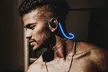 Kocaso V4.1 Wireless Sports Headset LED Illuminated Neckband Sport Earbuds - Second Medium