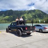Image 2: Oahu Jeep Sightseeing Tour Full day Kayaks and Snorkel for Up to Six