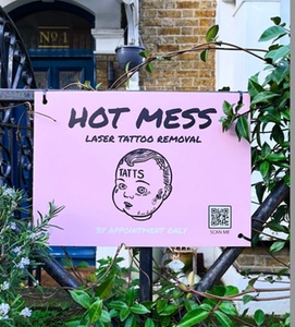 Three Sessions of Small Tattoo Removal - Hot Mess