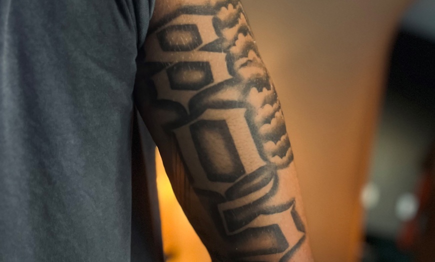 Image 7: Get 1 x 1 or 2 x 2 Inch/ Custom Tattoo Design & Size w/ Consultation