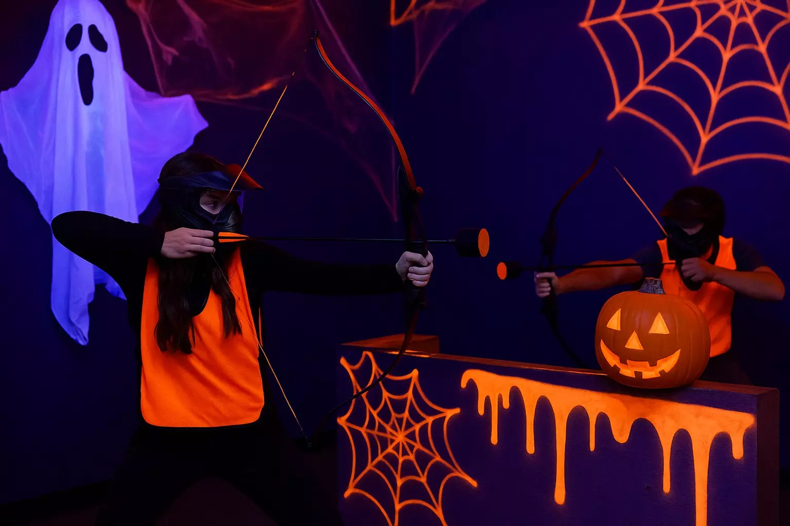 Admission to Halloween Haunted Arena: (You vs. Zombies!)-1, 2, 4, or 6