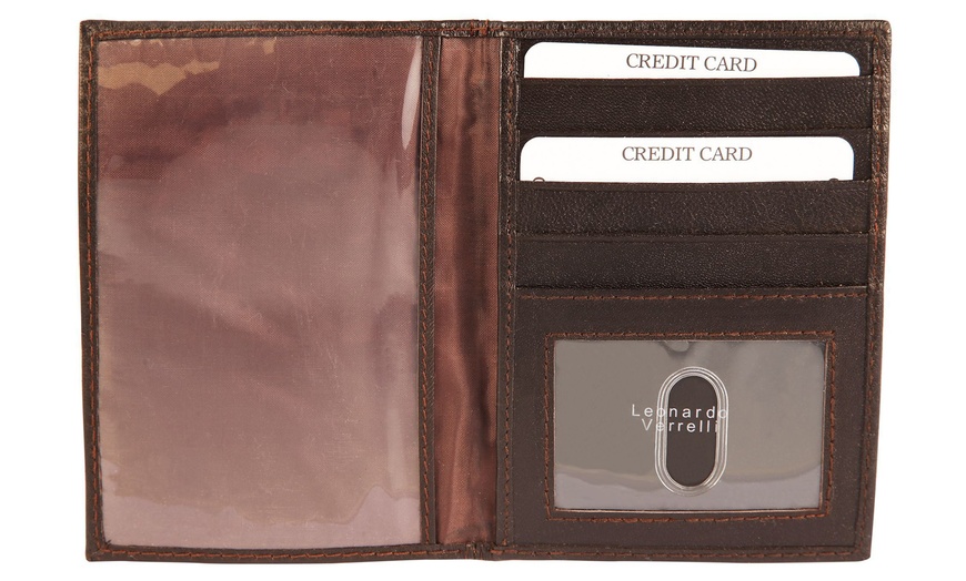 Image 11: Conjuntos de regalo de cuero Leonardo Verrelli