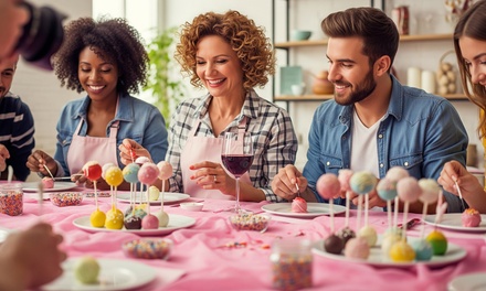 Para 1 persona: taller de repostería con una copa de vino - Las Tartas de Mery