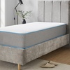 Image 1: Hybrid Mattress with Memory Foam and Bubble-Textured Sleep Surface