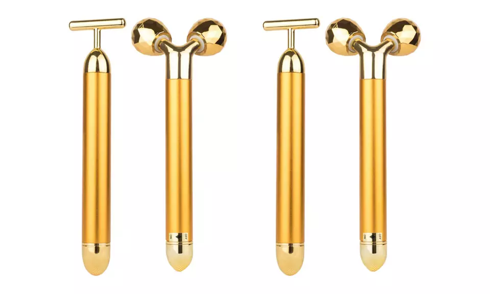 1 ou 2 rouleaux 3D et masseurs en forme de T 2 en 1 - Image 3