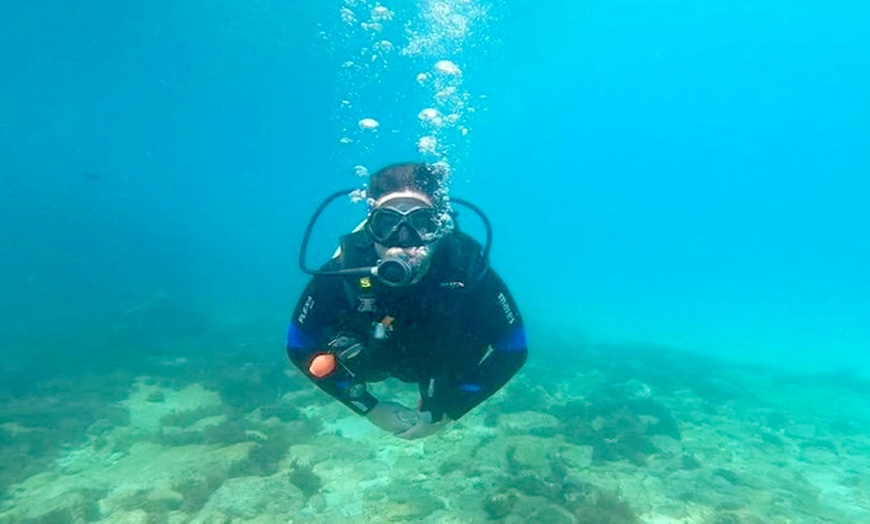 Image 5: Bautismo de buceo con casi 1 hora de inmersión para 1 o 2 personas