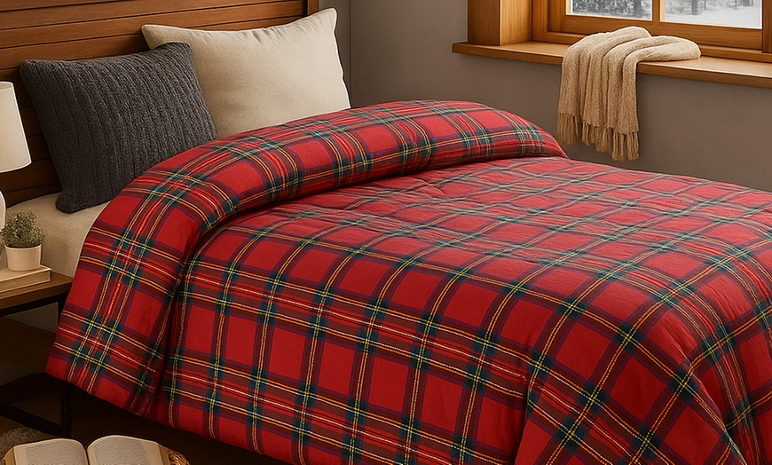 Image 1: Trapunta Gioia invernale stampata Made in Italy