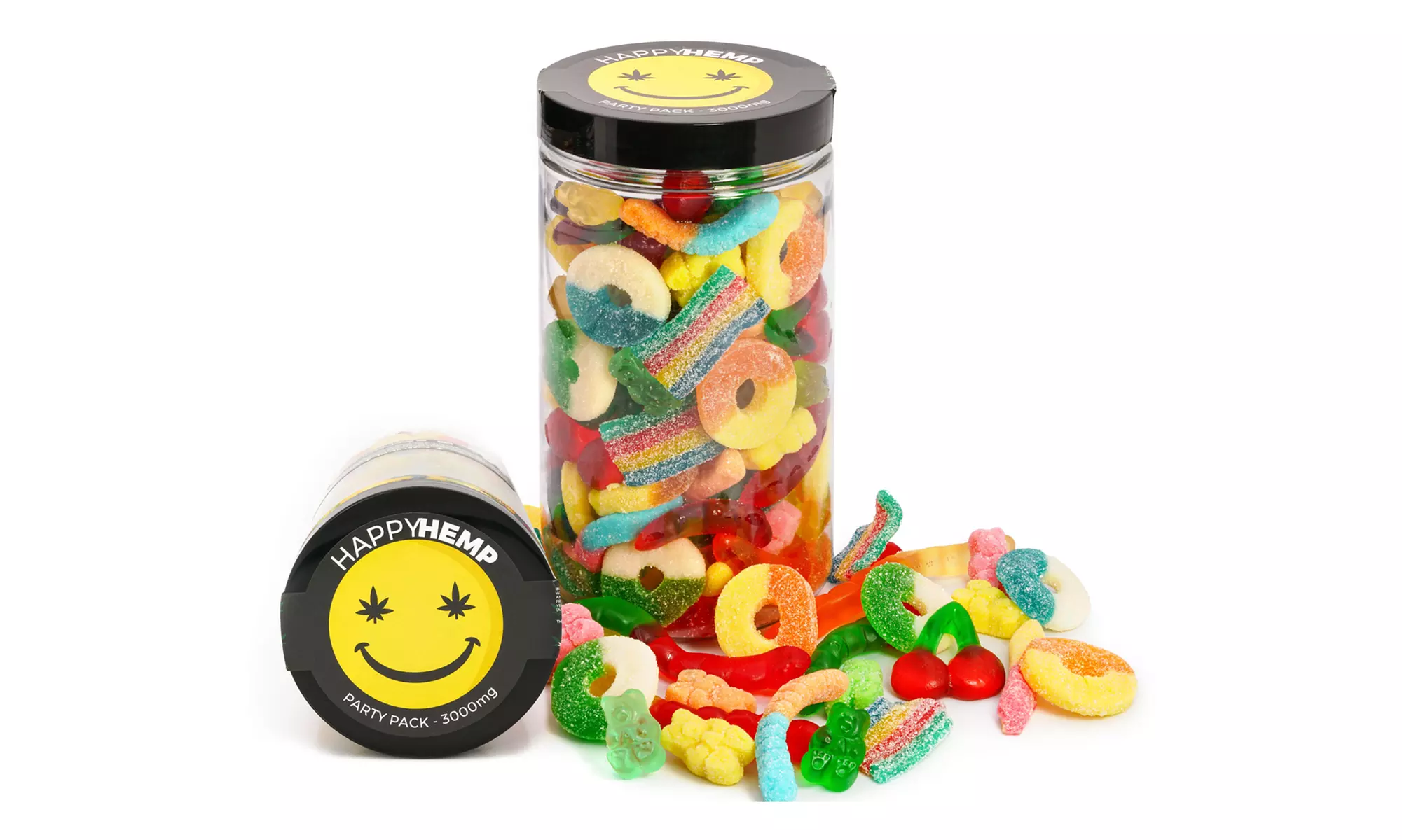 CBD Gummies Variety Pack from Happy Hemp (3000mg) - Primary Image