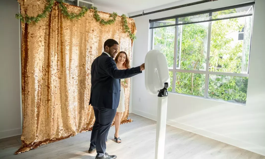 2 or 4-Hour Photo Booth Rental-Digital Photos Only or Unlimited Prints