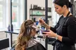 Hair Cut or Trim, Shampoo & Blow-Dry with Optional Single Process Color, Half or Full Highlights Up to 68% Off ) - Second Medium
