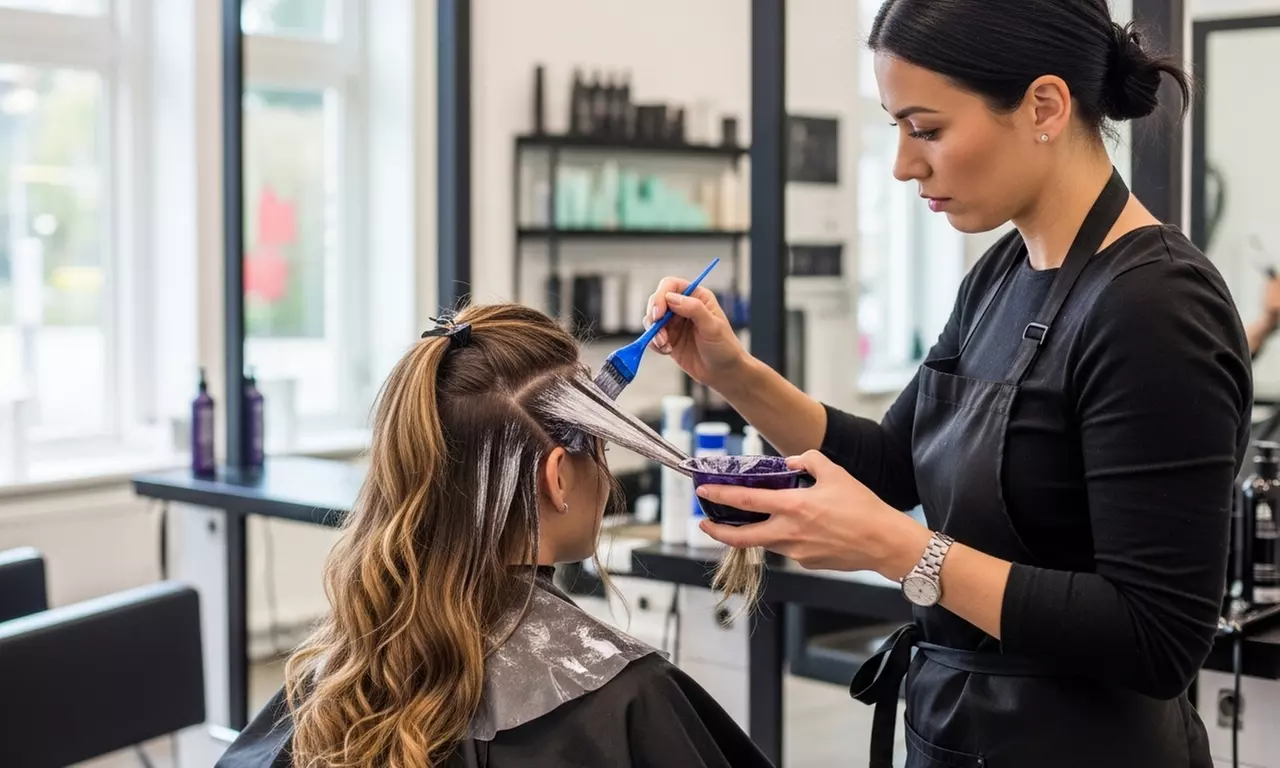 Hair Cut or Trim, Shampoo & Blow-Dry with Optional Color or Highlights