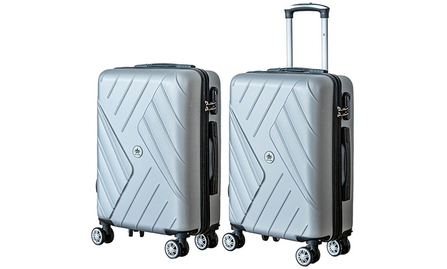 Image 10: Trolley da viaggio o set 3 valigie Coveri