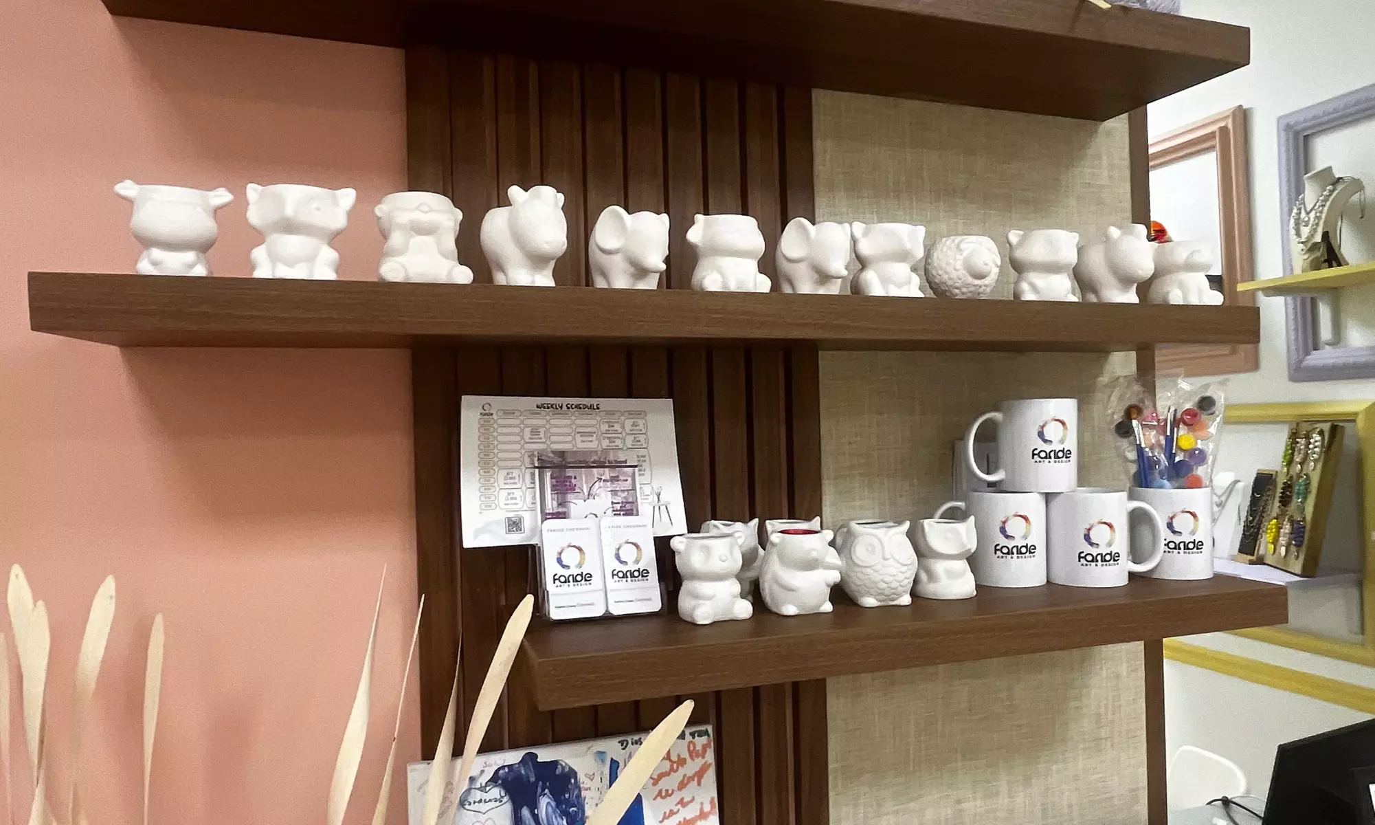 Relax with Coffee & Paint Ceramic Experience