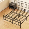 Image 6: HomCom Metal Bed Frames in Various Sizes and Colours