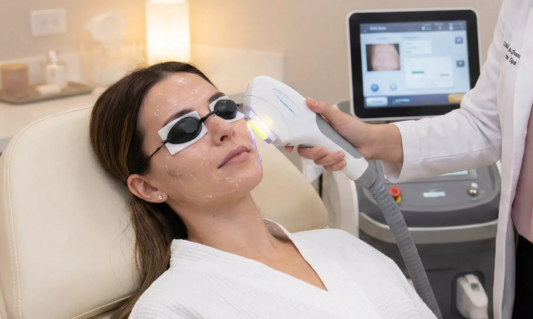 Revitalize with IPL Facial Treatment with am Optional Add On Treatment