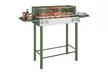 Outsunny Charcoal BBQ Grill with Rotisserie Spit and Side Shelves - Image 2