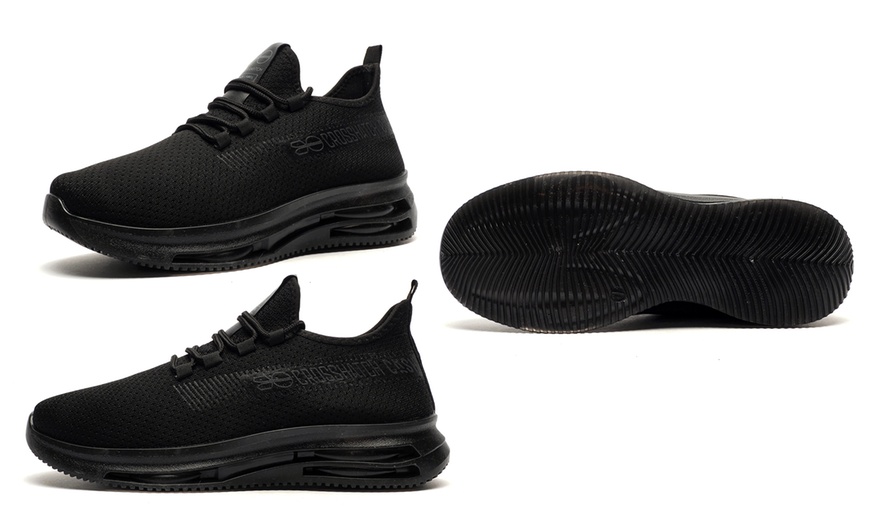 Image 4: Crosshatch Matfen Flyknit Men's Trainers