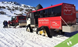 Lucy Lodge Charlotte Ski Pass: 2-7 Nights for One Person