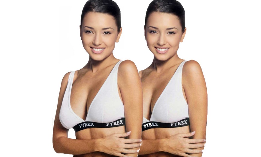 Image 2: Set di 2 reggiseno a triangolo sportivo sottogiacca Pyrex underwear