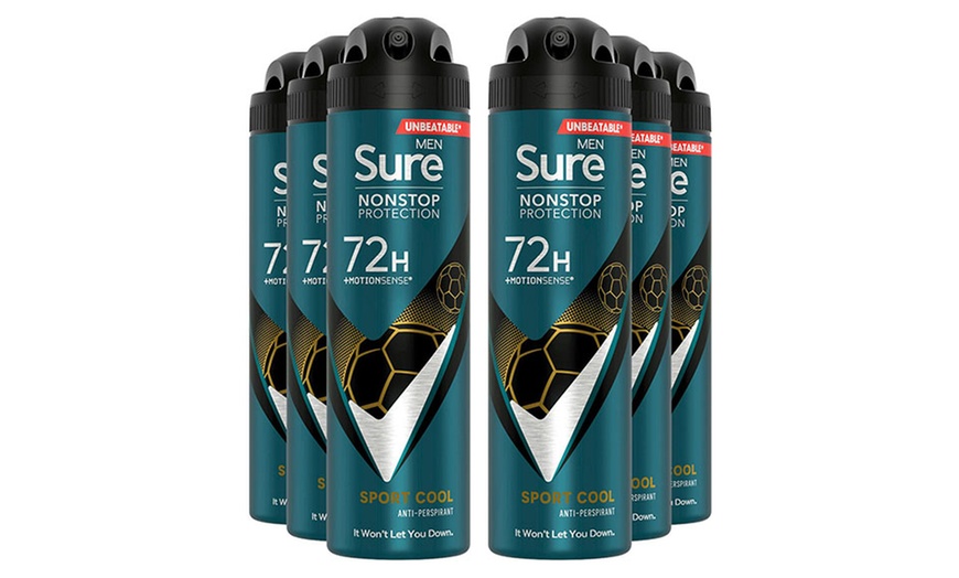 Image 6: Sure Men Active 72H Anti-Perspirant Deodorants