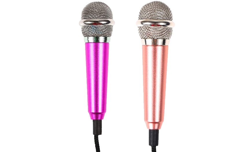 Image 8: Mini Karaoke Microphone