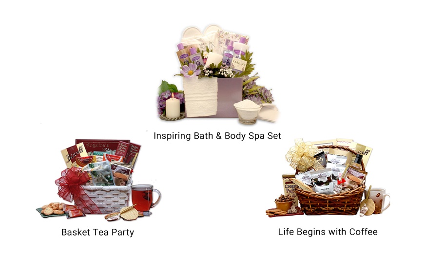 Image 3: Blooms Today Gourmet Gift Baskets with Delivery Included! (Up to 60% Off)