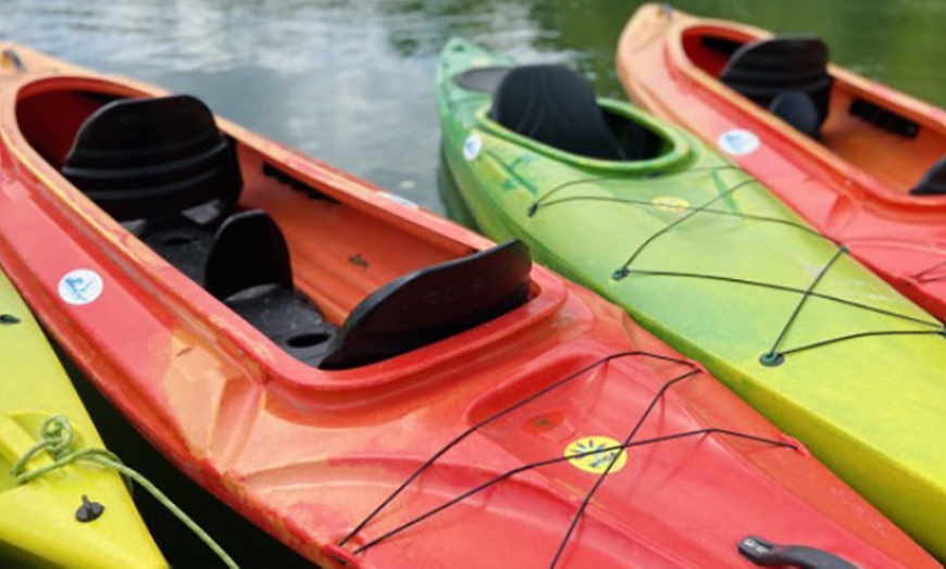 Image 5: 1 Std./Tagesticket Kajak- oder Tretbootverleih für bis zu 4 Personen