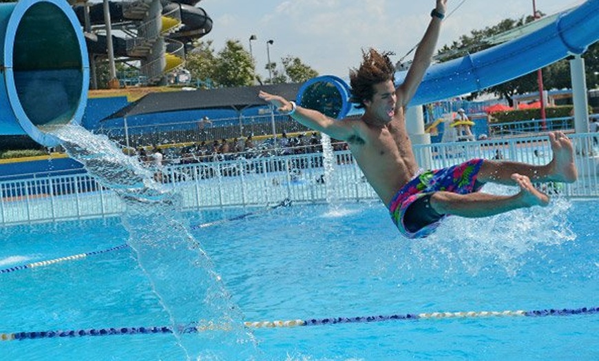 Image 1: FLASH SALE: Hurricane Harbor Arlington - Up to 54% Off