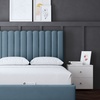 Image 22: Evangeline Panel Bed with Optional Ottoman Gas Lift Storage