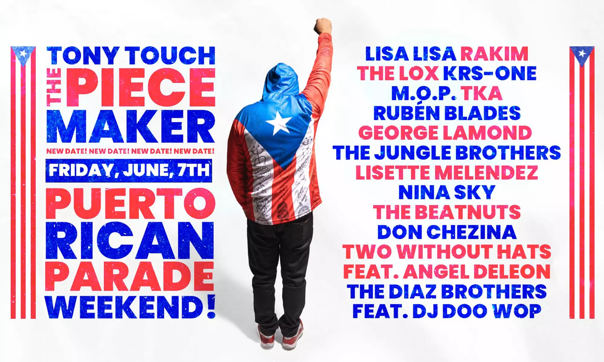 Tony Touch W/ Treach, TKA, The Lox, M.O.P., George Lamond, The Jungle Brothers, & more on June 7 at 8 p.m. - Primary Image