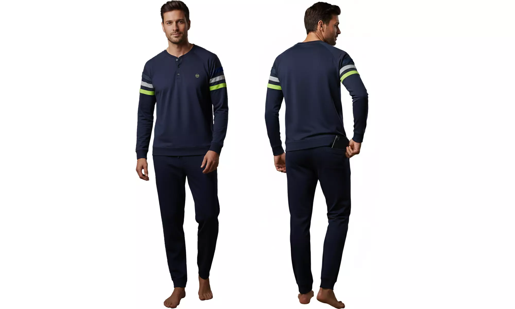 Pigiama da uomo in cotone Sergio Tacchini