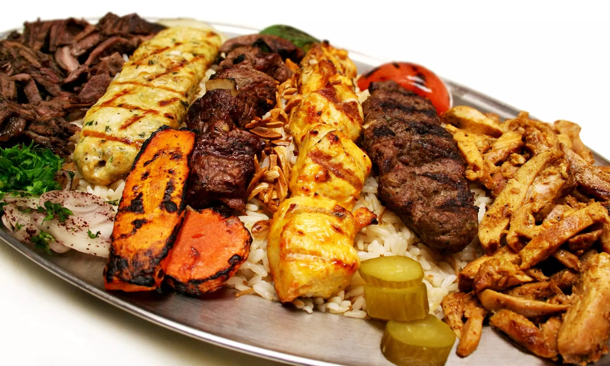 Dine-In or Carry-Out Dinner or Lunch Entrees at Lebanese Grill Troy (Up to 42% Off). Two Options Available.  - Primary Image