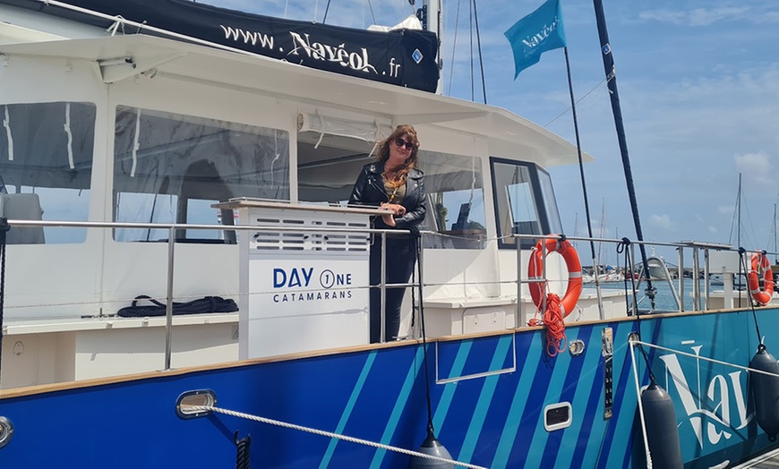 Image 3: Croisière en catamaran au choix de 2h30 ou 4h30 avec Navéol