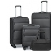 Image 7: Hard Shell Suitcases and Travel Bag Set